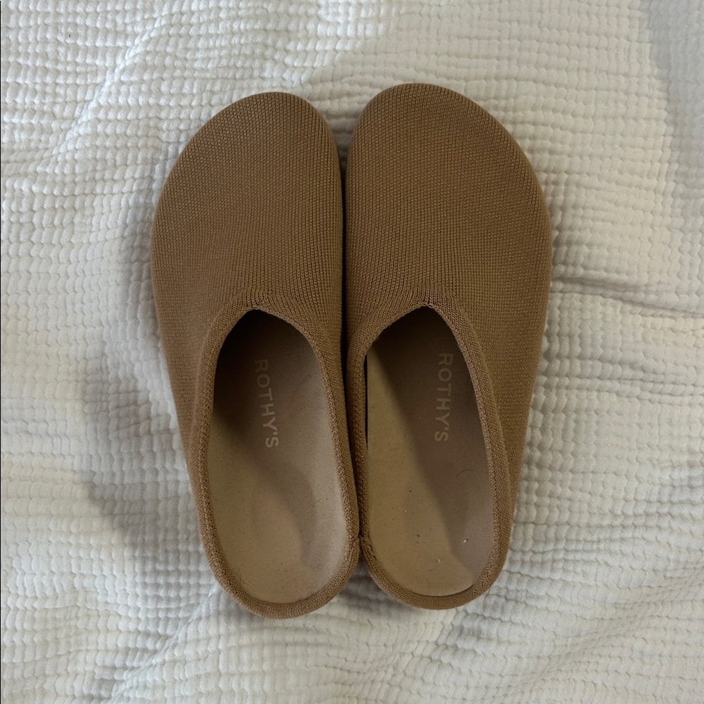 Rothy's Brown Slip-On Shoes